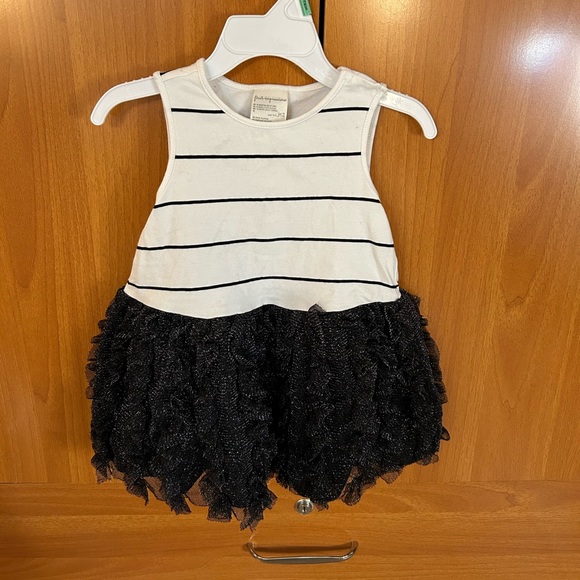 First impressions - white and black sleeveless dress and blazer - 18 months - Picture 3 of 8